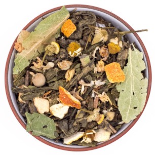 Чай зеленый ароматизированный "Японская липа"